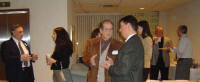 Open networking during a meeting of the Hanover Area Chamber of Commerce in January, 2005.